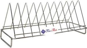 Stainless Steel Plate Stand 12 Layer