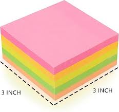 Multi Colour Note Sticks 400 Seat Pad