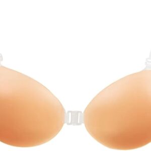 Caredone Self Adhesive Bra Sticky Boobs Invisible Straps Breast Uplift Push Up Reusable Size M