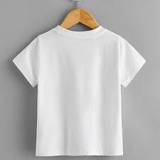 Kids T Shirt White Colour Size 6 To 12 Month