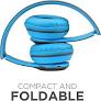 P47 Wireless Headphpnes Blue Colour