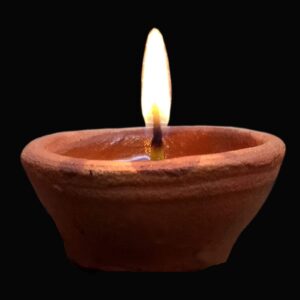 Handmade Mitti Diya For Puja Pack Of 6