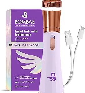 Bombae Mini Trimmer For Women Eyebrow Trimmer Facial Hair Removal Machine Trimmer For Women