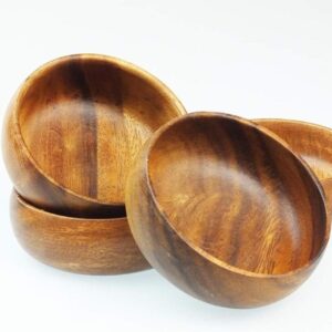 Wooden Chutney Bowl Set Of 4