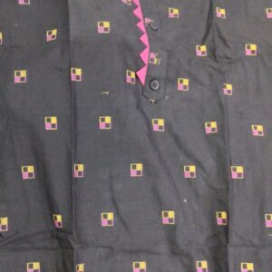 Women Kurti Color Black Size 46