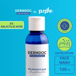 Dermoc Best Honest 2 Percent Salicylic Facewash Oily To Acne Prone Skin 120Ml