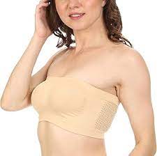 Strapless Tube Bras For Women Fashion With Light Weight And Adjustable Multoi Color Size 32