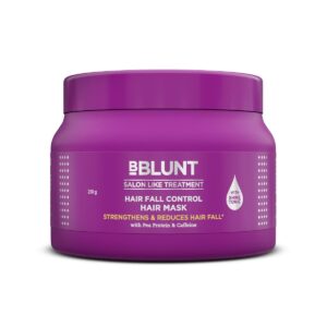 Bblunt Unscented Hair Fall Control Hair Mask With Pea Protein And Caffeine 250G