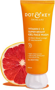 Dot And Key Vitamin C Plus E Super Bright Gel Face Wash 100Ml