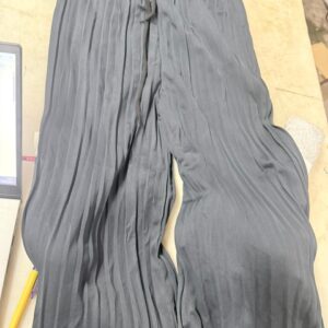 Women Black Color Plazzo Size M