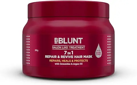 Bblunt 7 In 1 Repair And Revive Hair Mask For Upto 100 Percent Damage Repair 250Grams