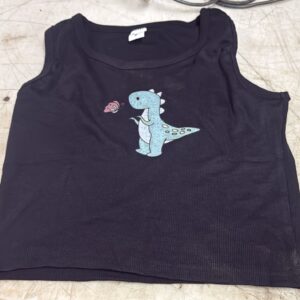 Women Black Color Top Size M