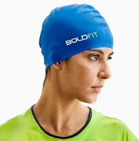 Boldfit Swimming Cap Blue Color