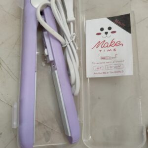 Mini Hair Straightener For Women Multicolor Hair Straightener Purple