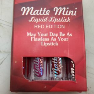 New 4 In 1 Red Edition Liquid Matte Minis Lipsticks 100G