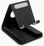 Iron Mobile Stand Black