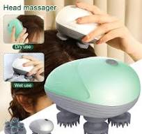 Smart Scalp Massager Osk 701 Green Grey