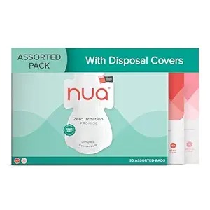 Nua Complete Comfort Sanitary Pads For Sensitive Skin Pack Of 50 Pads 280Mm