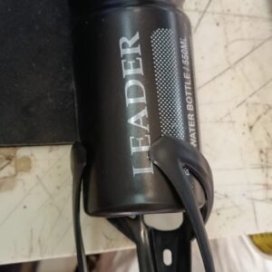 Leader Brand Water Bottle And A Bottle Cages.The Bottle Has A Capacity Of 550Ml .