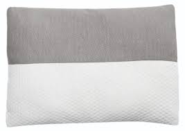 Grey And White Color Cotton Pillow