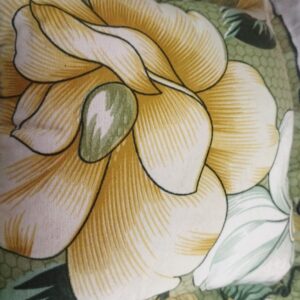 Green Color Printed Cushion Pillow