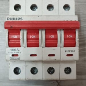 Philips Dp Isolator 100A 4 Pole Mcb For Home