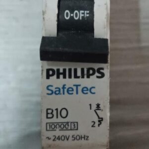 Philips Safetec Miniature Circuit Breaker B10 Single Pole