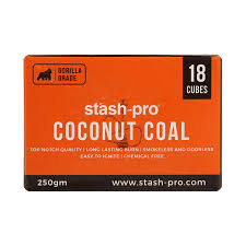 Stashpro Coconut Hookah Coal Cubes 18 Pieces