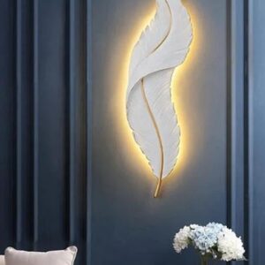 Led Feather Wall Ceiling Lights For Living Room