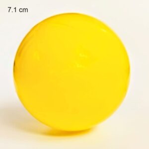 Plastic Yellow Ball For Kids