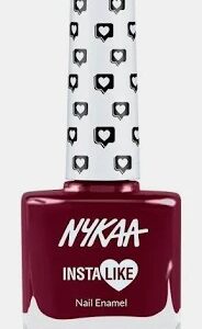 Nykaa Instalike Nail Enamel Maroon Fam 366 9Ml