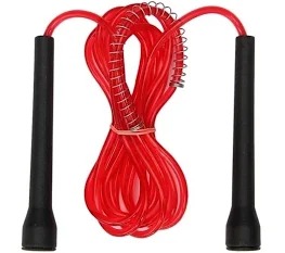 Red And Black Colour Skipping Rope