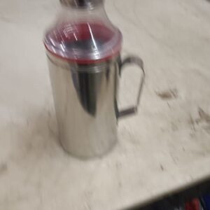 Va Sun Stainless Steel Oil Pourer Oil Dispenser With Handle 1000 Ml