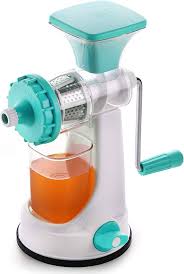 Ganesh Fruit And Vegetable Steel Handle Juicer Blue