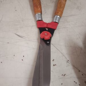 Leafy Pets Heavy Duty Hedge Pruner Shear Cutter And Plant Branch Cutter For Lawns Or Garden Hedge Pruner Shear Cutter With Wooden Handle Shrub Trimmer .