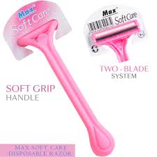 House Max Soft Care Disposable Razor For Men And Women With Every Purchase Pack Of 2