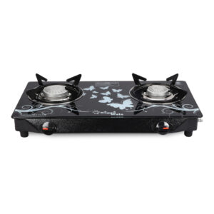 Sigri Wala 2 Burner Glass Gas Stove