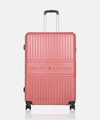 Tommy Hilfiger Check In Suitcase 8 Wheels Stanford Orange Colour Size L Ean Number 8903496200096