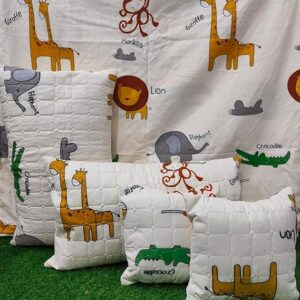 Glace Cotton 210 Tc Double Bed Size Bedsheet 6 Pcs Set