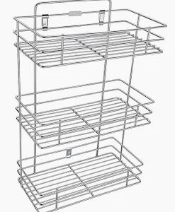 Stainless Steel 3 Tier Shelf For Home And Kitchen