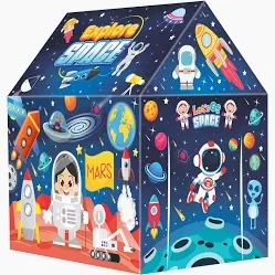 Foldable Kids Tent House Multicolour