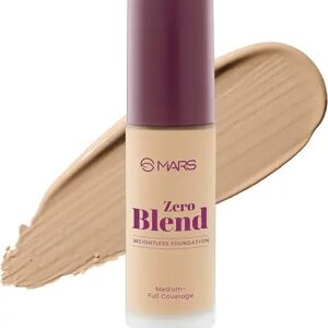 Mars Zero Blend Weightless Foundation For Makeup 30Ml