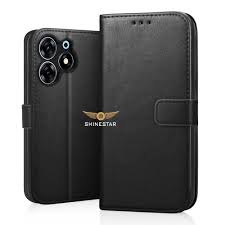 Flip Back Cover For Tecno Spark 10 Pro 5G Black 1Pc