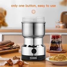 Nima Portable Stainless Steel Dry Grinder Machine 150W