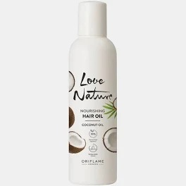 Oriflame Love Nature Nourishing Hair Oil Pure Coconut Oil For Strong Healthy Hair 100 Ml