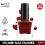 Faces Canada Ultime Pro Splash Luxe Nail Enamel 8 Ml Shade Scarlet 115