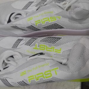 Mens Casual White Green Shoes Size 6