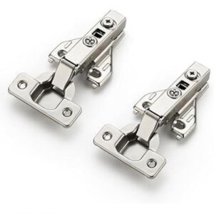 Steel Hinges 0 Degree 2 Piece Auto Concealed Hydraulic Soft Closing Frog