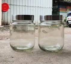 250Ml Glass Jars With Airtight Lids Kitchen Container Set Kitchen 2Pc