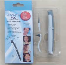 Portable Ultrasonic Electric Tooth Dental Cleaner Remover Teeth Whitening Grey And White Color